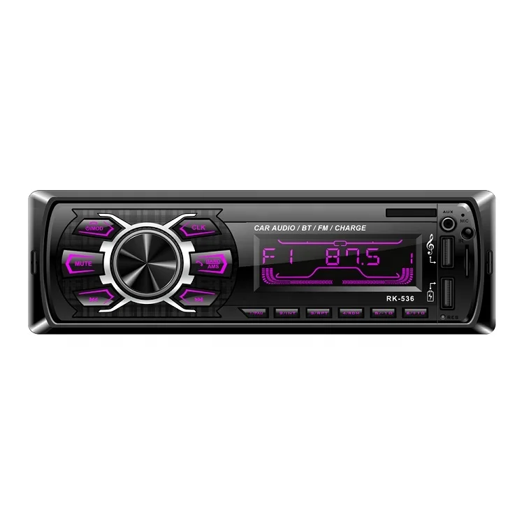 1DIN в приборной панели автомобиля цифровой BT аудио стерео 12V USB / SD AUX-IN автомобиль радио Mp3
