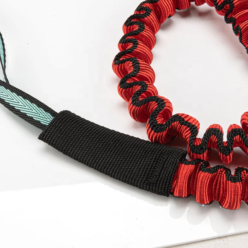 High Quality Tool Lanyard Webbing tool rope With Double Action Karabiner To Loop Tail for safety