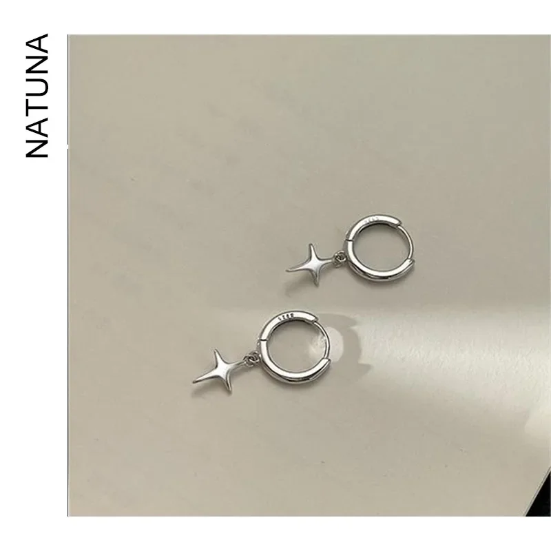 Natuna Classic 925 Silver Earring Jewelry Sterling Silver Hypoallergenic  Earrings Cross Religious Earrings For Women
