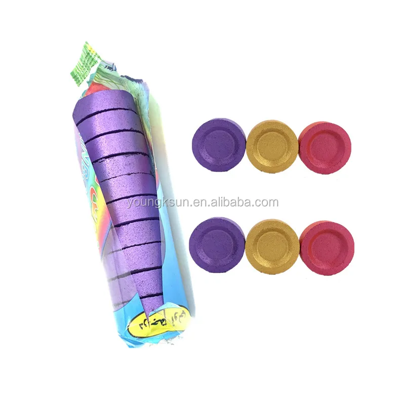 YKS customized box colored charcoal incense and hookah coal