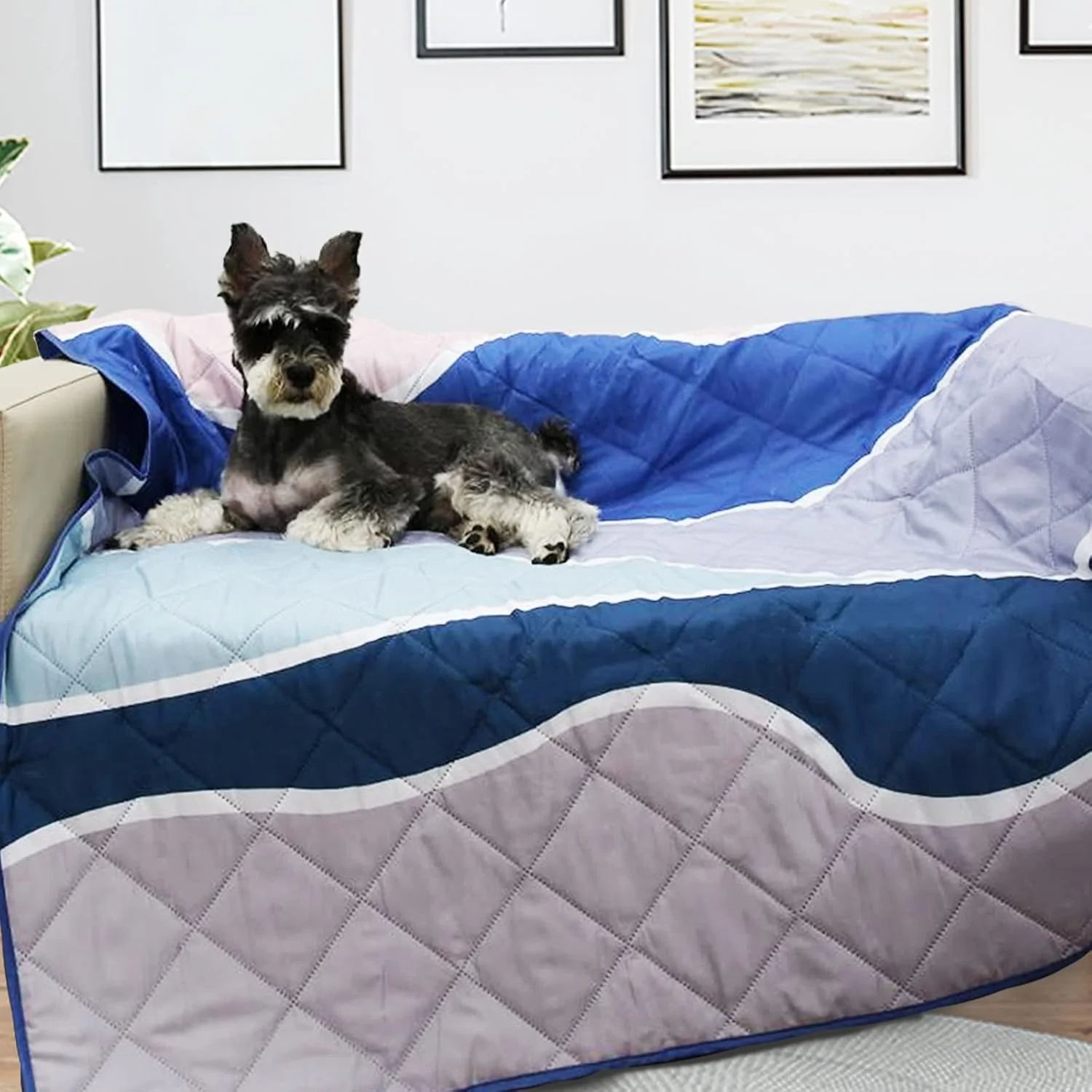 Best Selling Large Waterproof soft Portable Picnic Blanket with Carry Strap Foldable Inflatable Outdoor Beach Rug Mat