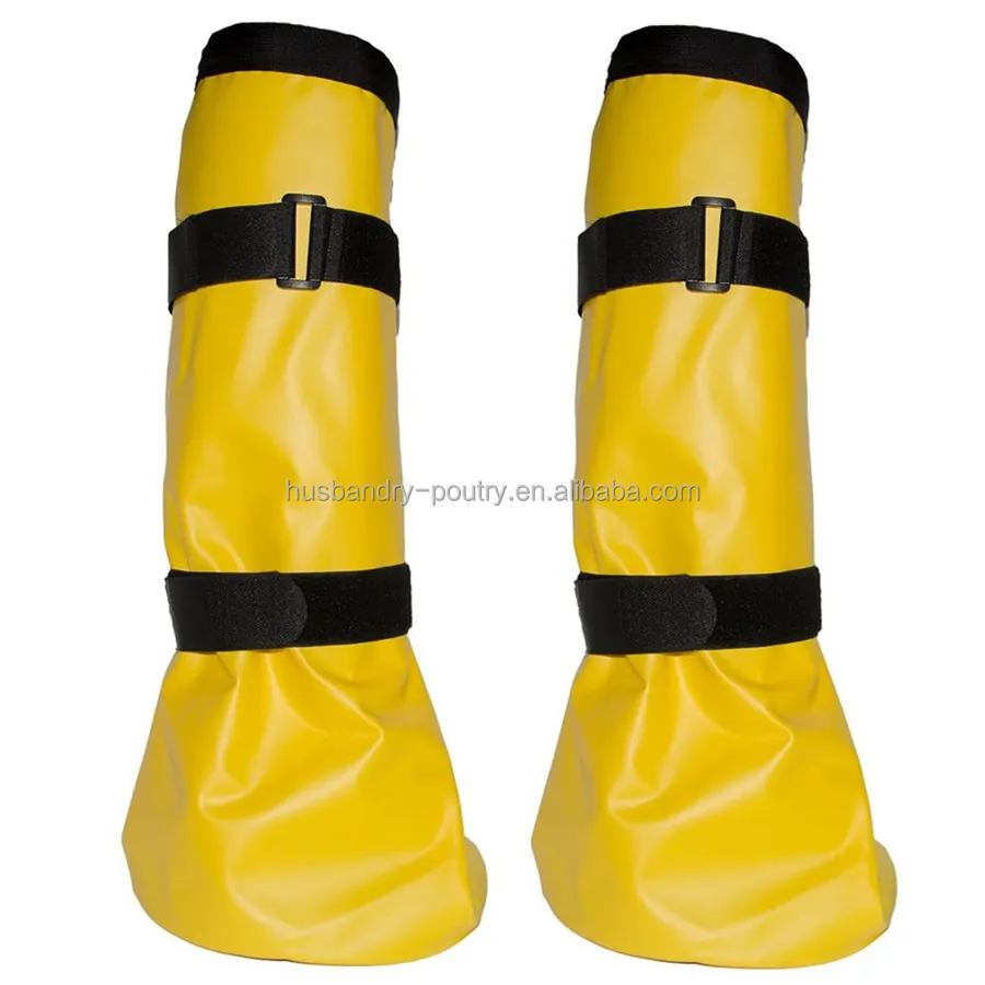 Копыта лошади голенища; Жокейская копыта замачивания ботинки PVC медицинский обертывания пористый
