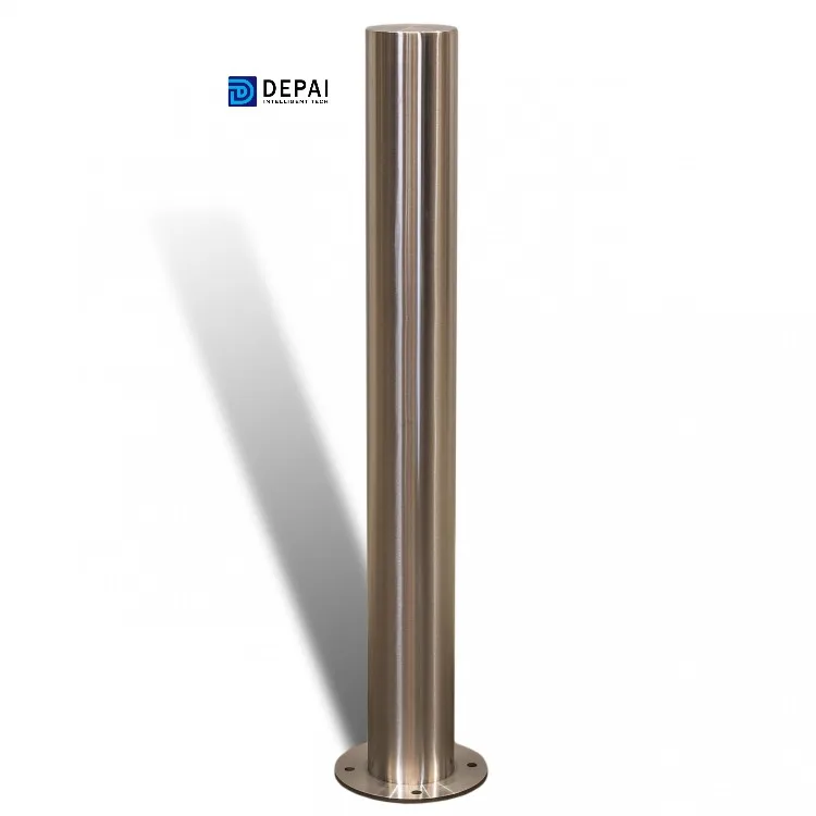Manufacturer price decorative street stainless driveway security fixed bollard