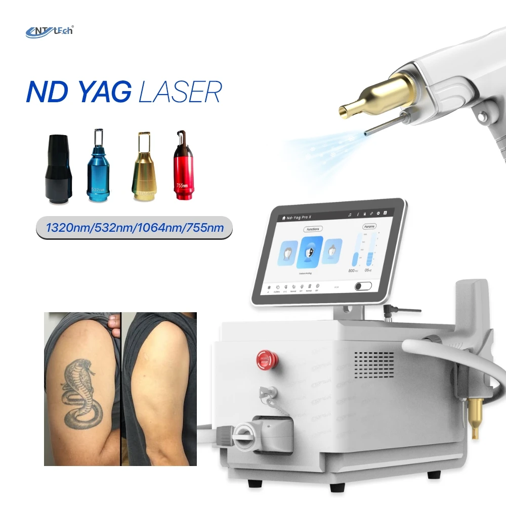New product ideas laser portable nd yag long pulse q switch 1064 nd yag 532 ktp tattoo removal for sale