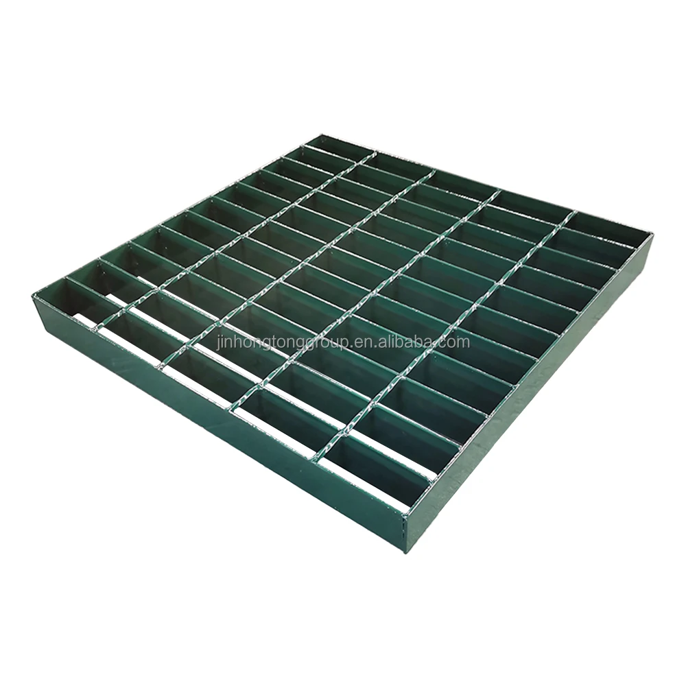 anping steel grating Galvanized Steel Driveway Grating Metal Bearing Bar Grid
