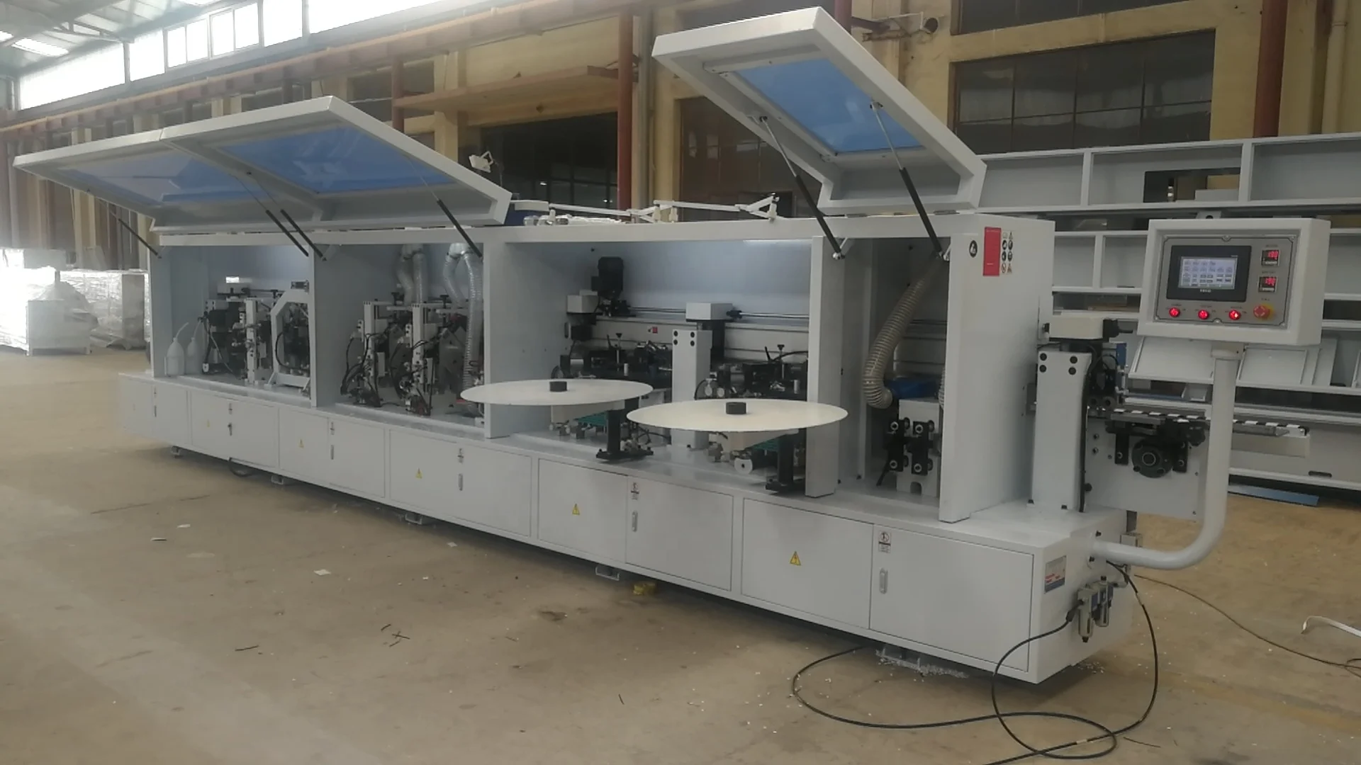 Straight Automatic KDT  PVC CNC MDF Wood Edge Banding Machine