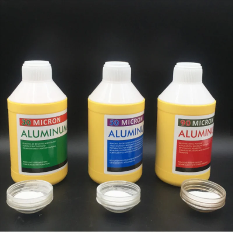 Dental Sandblaster Powder 30UM 50UM 90UM Micron Aluminum Oxide Powder Dental Materials