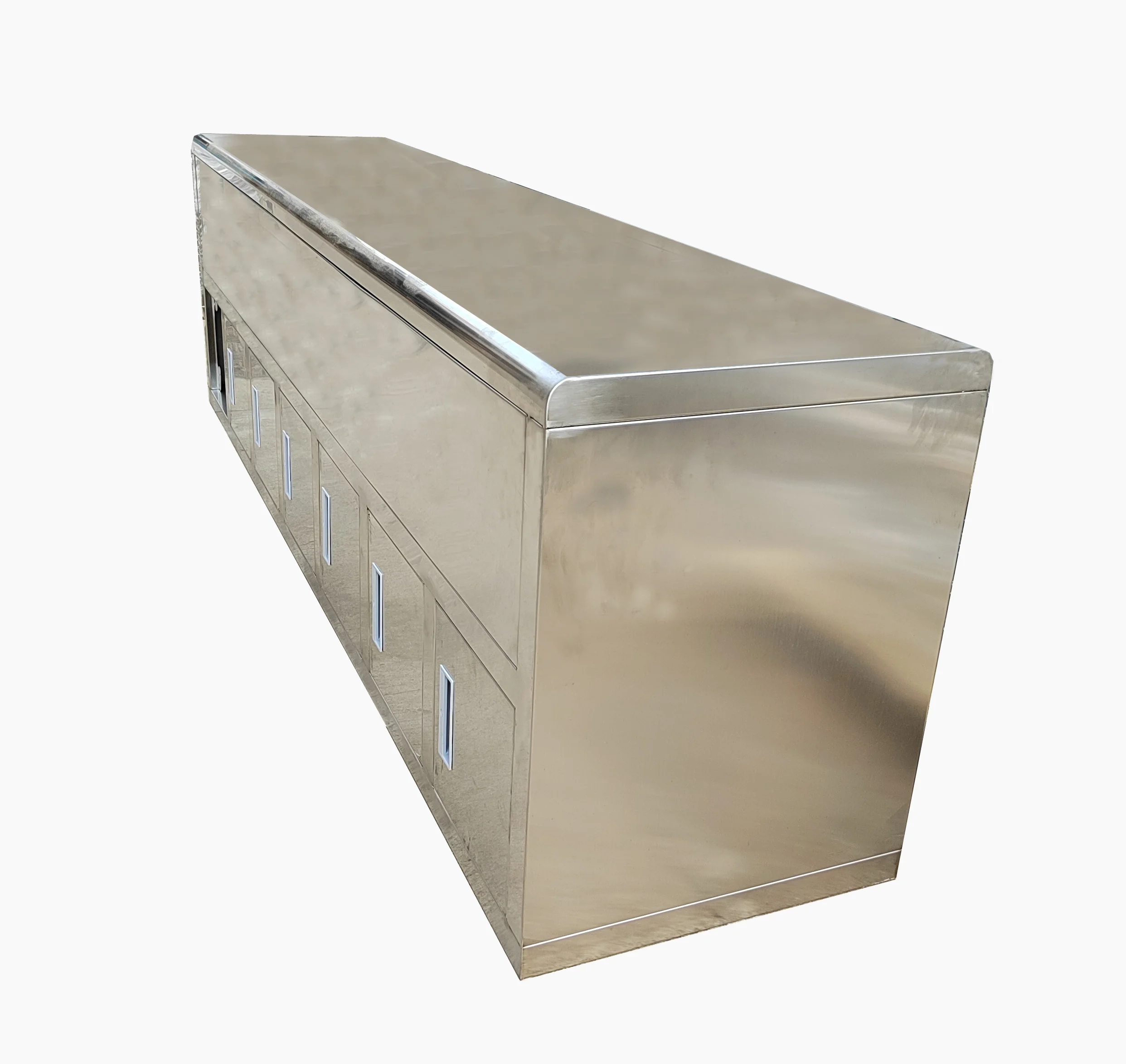 Stainless steel shoe cabinet, dust-free purification workshop, factory laboratory employee changing shoe stool and shoe cabinet