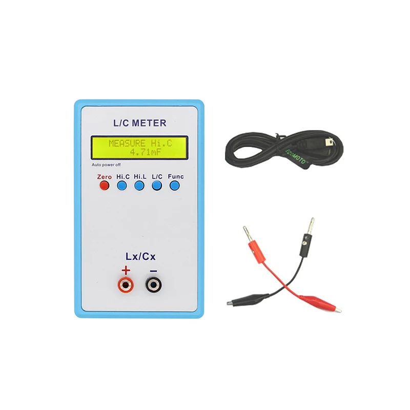 
JUNCTEK portable LC-200A digital LC meter 1pF-100mF 1uH-100H inductance and capacitance meter 