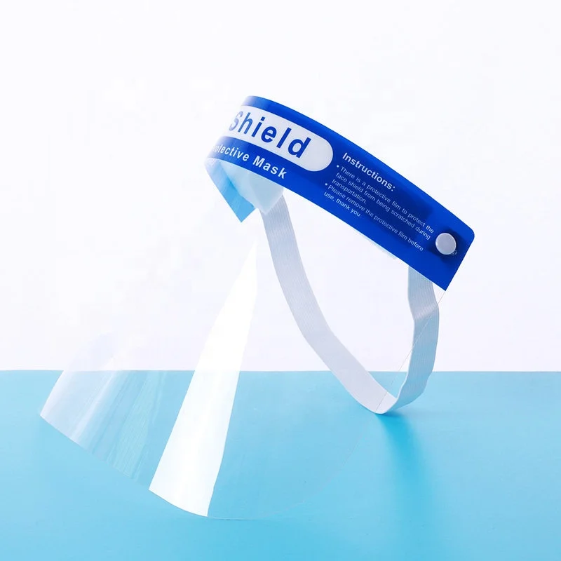 DAIERTA Manufacturer Wholesale Custom Safety Customized Clear Plastic Disposable Anti Fog Protective Full Face Face Shield