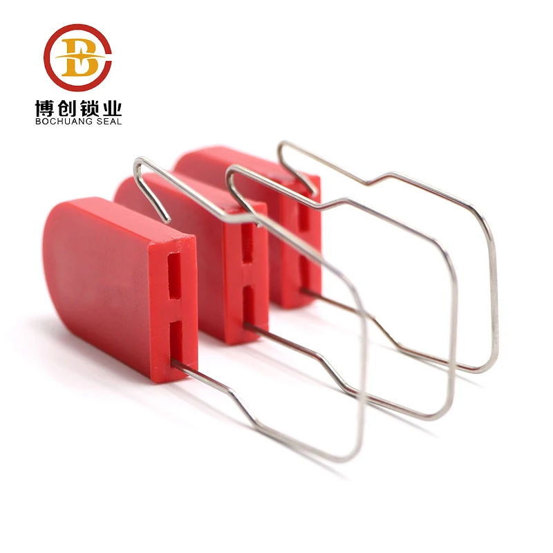 BCL201 anti tamper plastic padlock seals clothing padlock seal tags security small padlock seals
