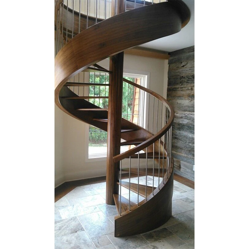 Blh-23 Fast Delivery Spiral Staircase 1M  Retractable Spiral Staircase For House And Villa