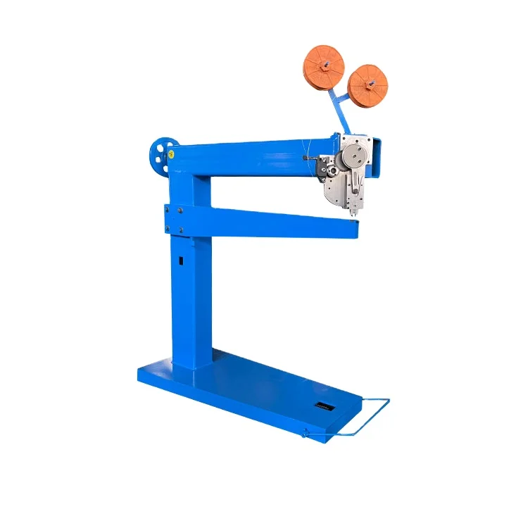 Semi automatic Corrugated Carton Box Manual Stitching Making Machine