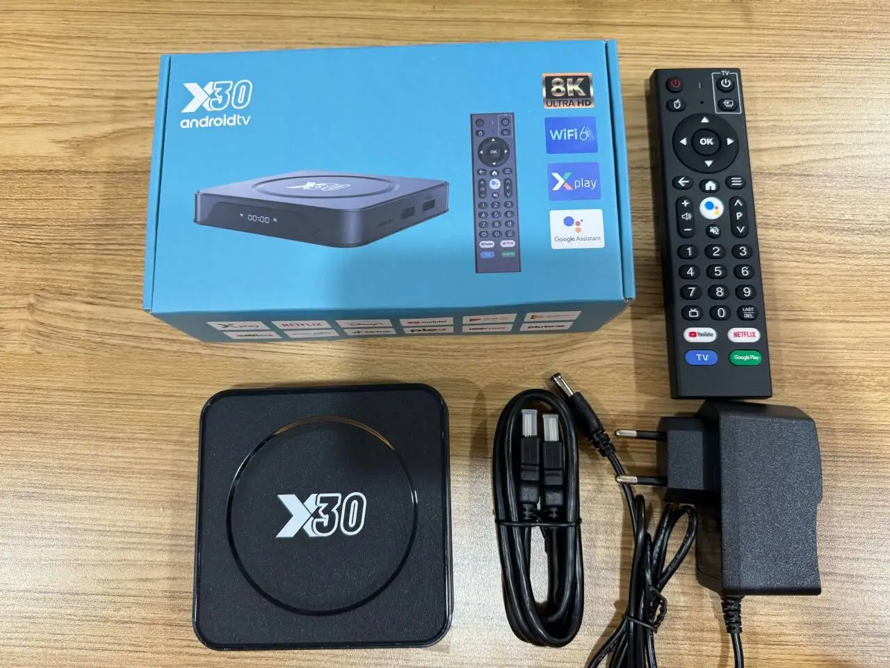 Wholesale TV Box X30 Android 12 H618 Chipset 5G Wifi 2GB 16GB 4Gb 32gb H618 Set Top Box 4K ip tvbox