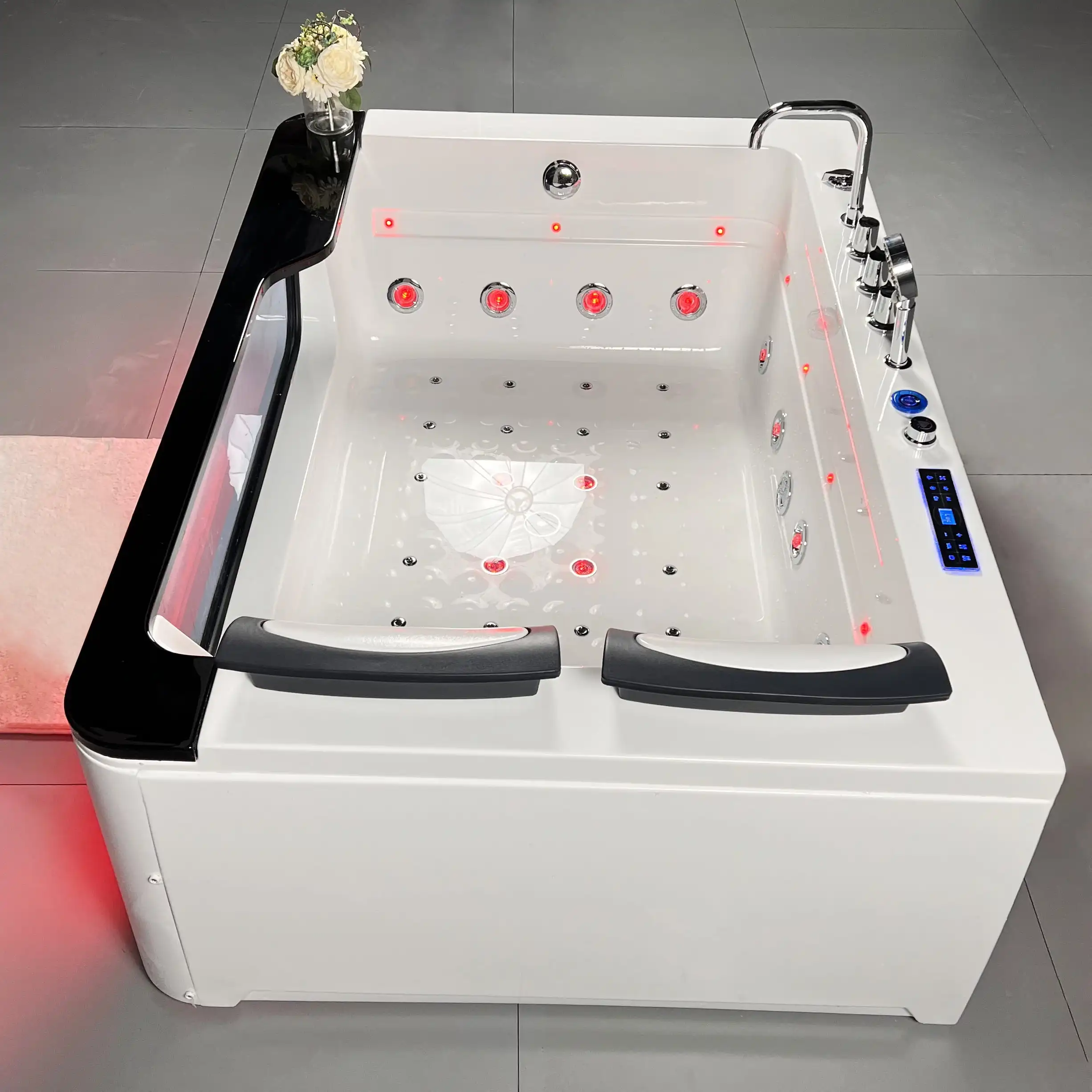 Акриловая массажная ванна для 2 человек