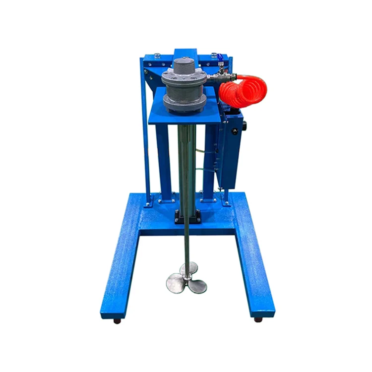 Pneumatic Mixer with Trolley for 100L Tank, Air Agitator  Pneumatic Stirrer Pneumatic Lifting Type