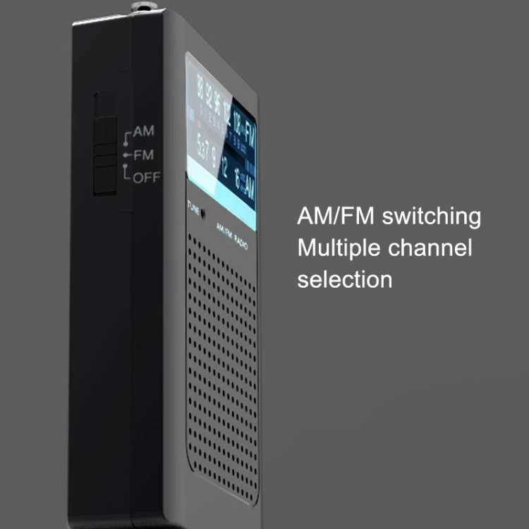 R06 маленькие колонки FM/AM указатель регулировка частоты радио с антенной карман Ретро Радио