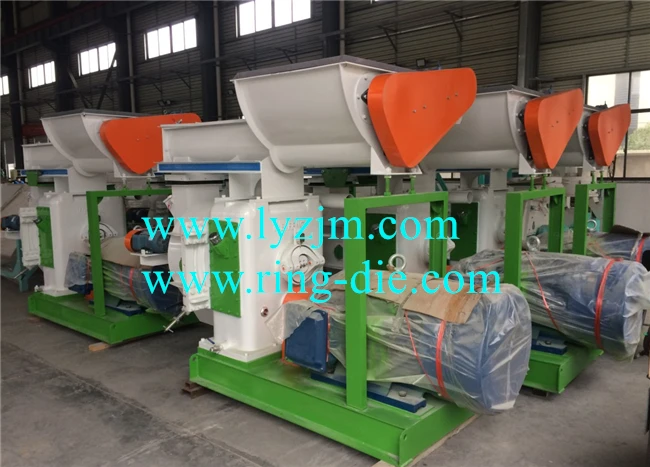 CE 1-2t/h Wood chips wood shavings pelletizing machine wood granuling machine sawdust pellet press machinery for sale