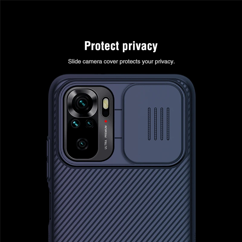  Чехол Nillkin для Redmi Note 10 защитный чехол Camshield чехол-накладка защиты объектива Жесткий Xiaomi Note10 4G 5G