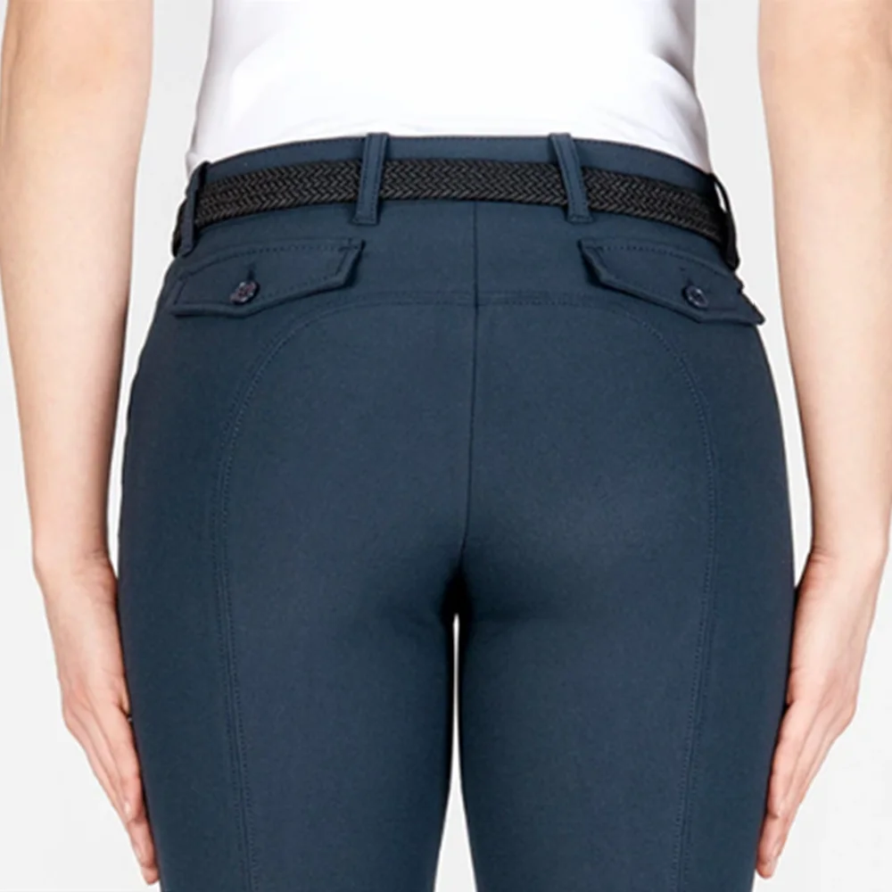 Knit eco friendly equestrian breeches high quality full seat breeches horse riding breeches