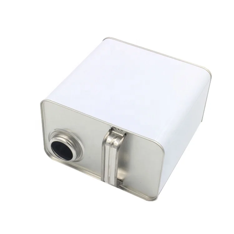 Free sample factory 2.5L Metal Engine Oil tin can square edible oil tin can container for motor oil