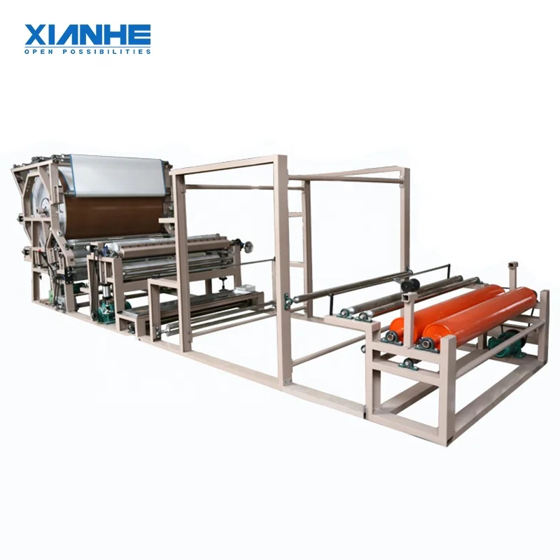 High Quality Industrial Flatbed Leather Super Glue Laminating Machine for Shoe Materials