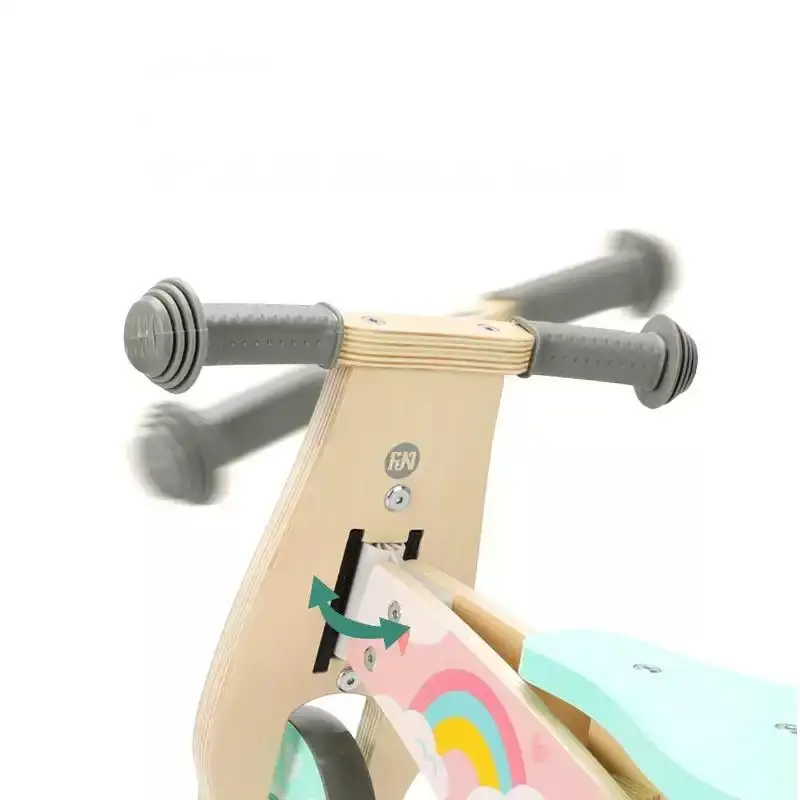Unicorn Toy for 3-7 Year Olds Non-Pedal Anti-Rollover Balance Wooden Sliding Bike for Infants and Toddlers
