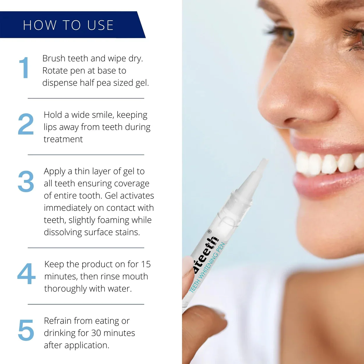 Fast Whiter Teeth 35% Whitening Gel Pen Private Logo Dazzling White Instant Tooth for