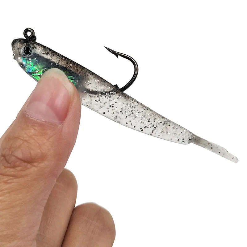 Hot Selling Product Fishing Lure Soft Lure Fishing Lead Spoon Jig Lures Hook Tackle