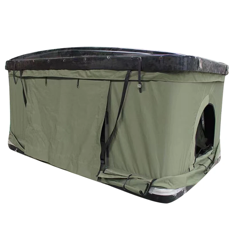 Custom Car Tent Double Self-driving Tour Camping Suv Roof Bed Outdoor Hard Shell Imported Roof Camping Tent
