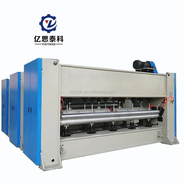 YISITAIKE 3D Green Coconut Palm Mattress Production Line non-woven fabric making machine needle punching machine