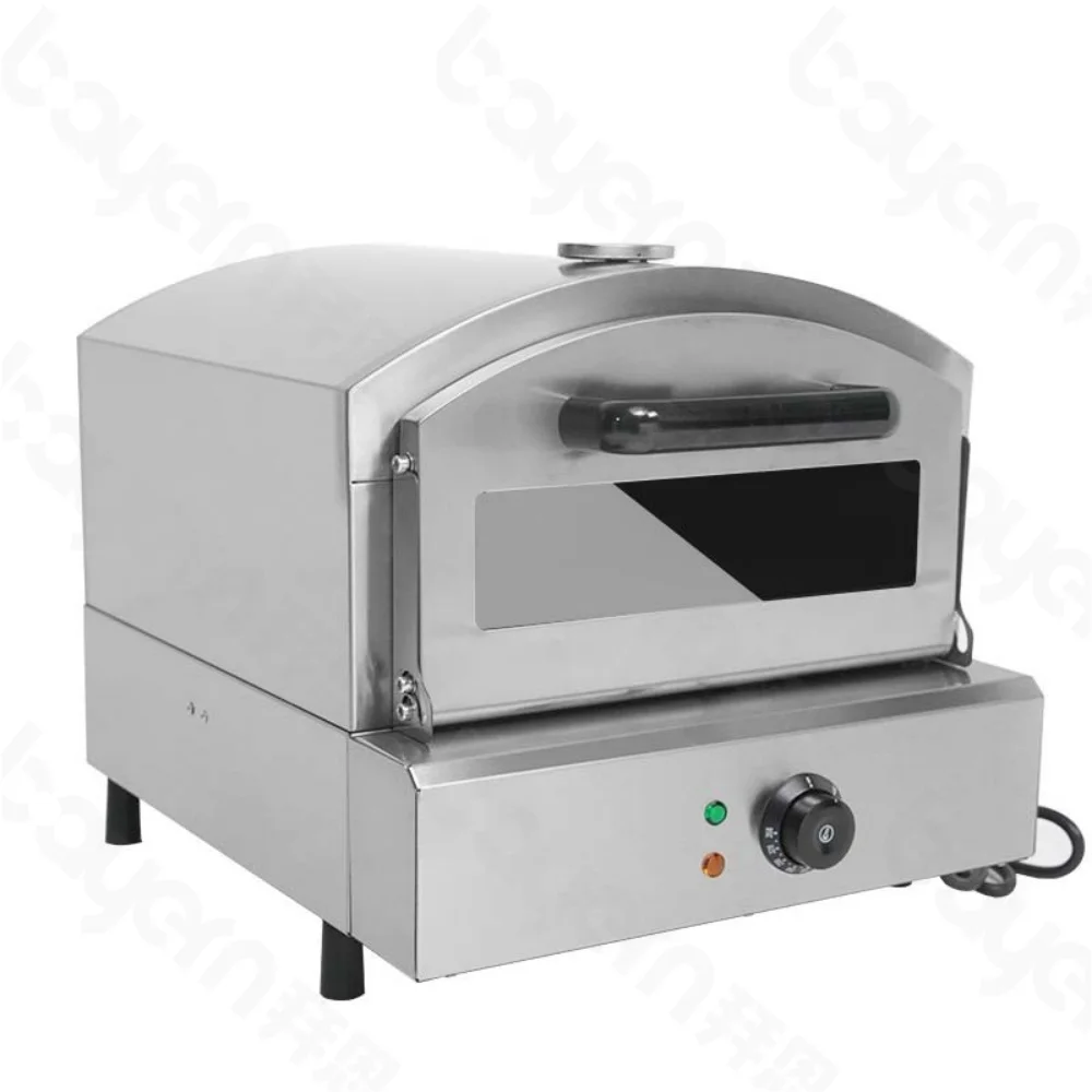 Gas Electric Pizza Oven Commercial Toasters Pizza Ovens Commercial Kitchen BBQ Outdoor Roasting Oven Pizza Baking Equipment