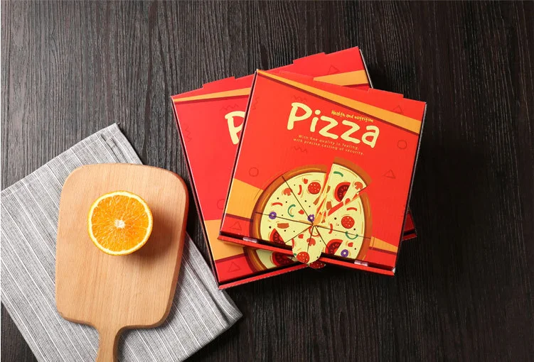 
Top Quality Customized Paper Corrugated Pizza Packing Box 