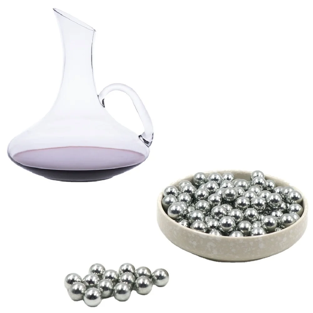 Solid Bearing Steel Balls SS 420 2mm stainless steel ball cleaning beads for bottle decanters
