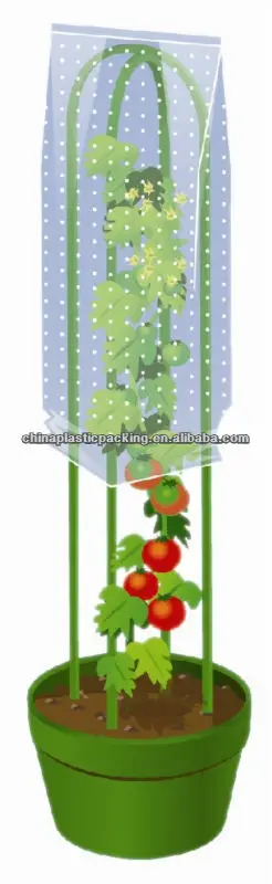 tomato tube cover /frost protection bag/garden used cover