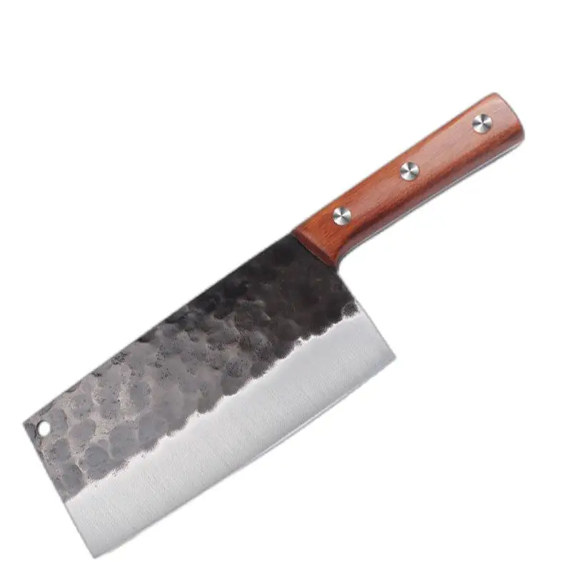Handcrafted Dual-Use Kitchen Knife for Chopping and Slicing  Versatile Vegetable, Slicing, and Meat Knife