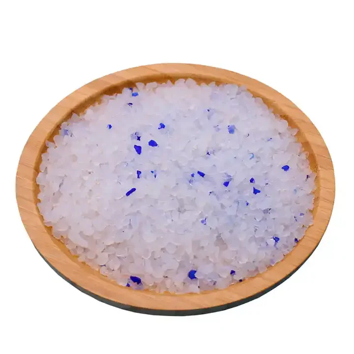 Hot sale Supply Silica Gel Sand Filler Clean  dust free pellet crystal cat litter silica gel