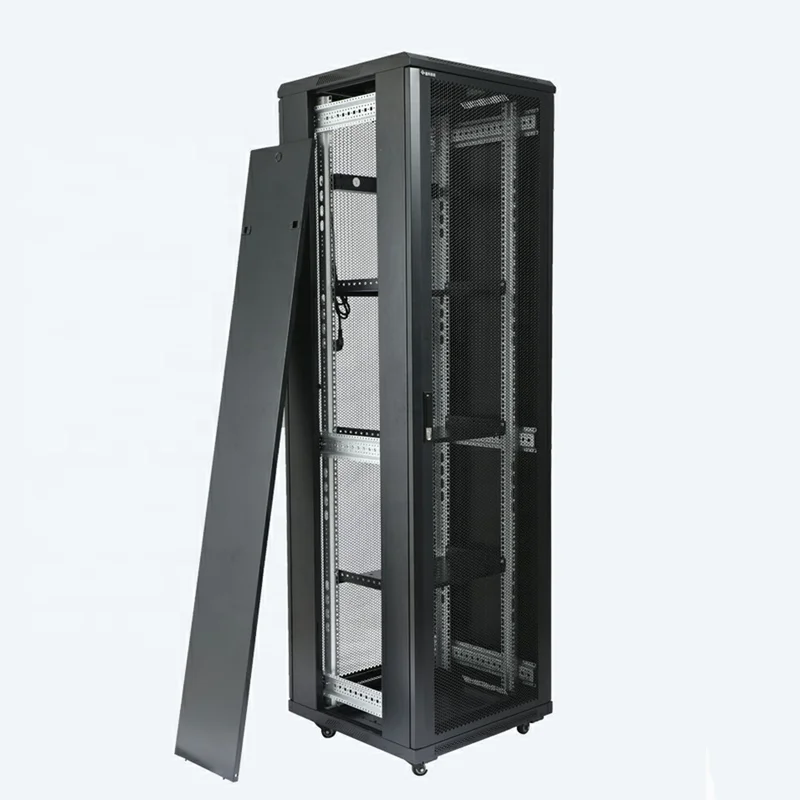 Server Rack 6u 9u 12u 15u 18u 22u 27u 32u 37u 42u 47u 19 Inch Network Cabinet SPCC Cold Rold Steel Thickened Standard Cabinet