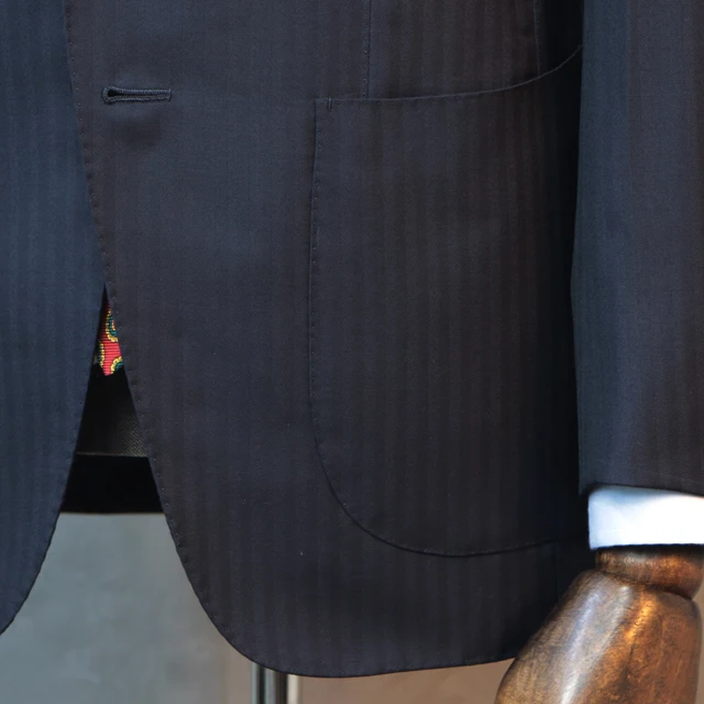 MTM Italian Style Fully Handmade Full Canvas Bespoke Tailor Custom Suits  Business  Mens Suit  High Quality Black Suit 100%Wool