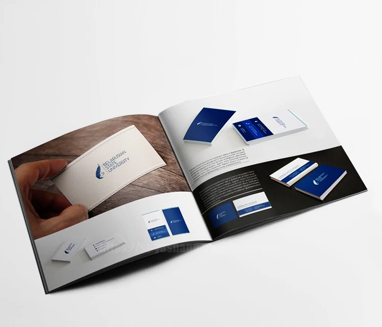 Custom Printed A4/A5 Soft Cover Full Color Workbook Booklet Book Catalogue Brochure Printing