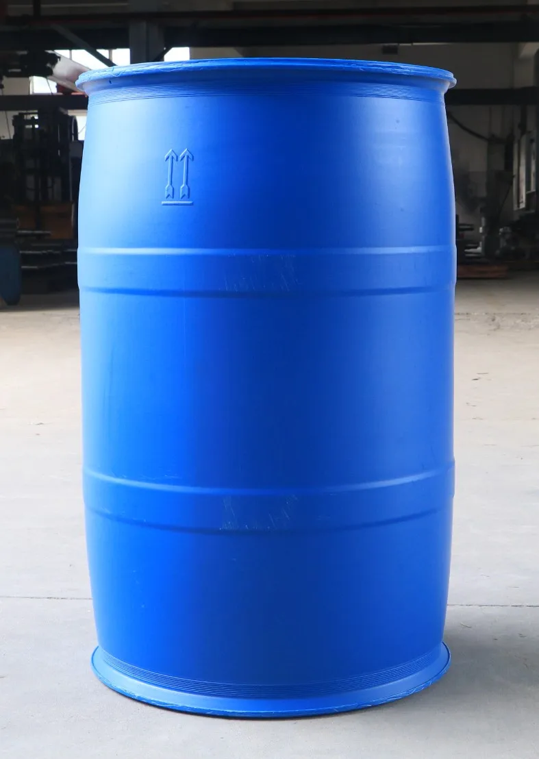  HDPE химическая Закрытая головка двойное кольцо герметичный масляный цилиндр 55 галлонов пластиковый Синий 200