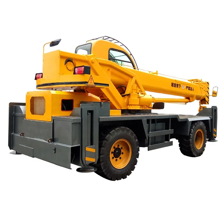 Best price 8 ton mini off-road truck crane hydraulic telescopic boom crane for sale