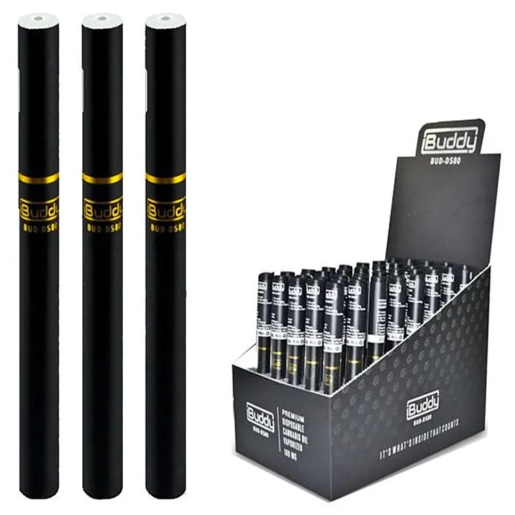 hot products 2020 custom logo single use vape pen for buddy BUD DS80 pens with empty tank 0.2 capacity