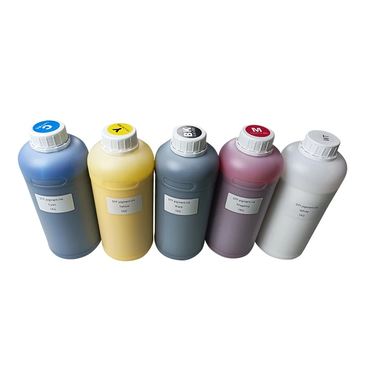 Hot sale Transfer Pigment Printing DTF Pet Film CYMK  White  Pigment Ink for PET Film Printer