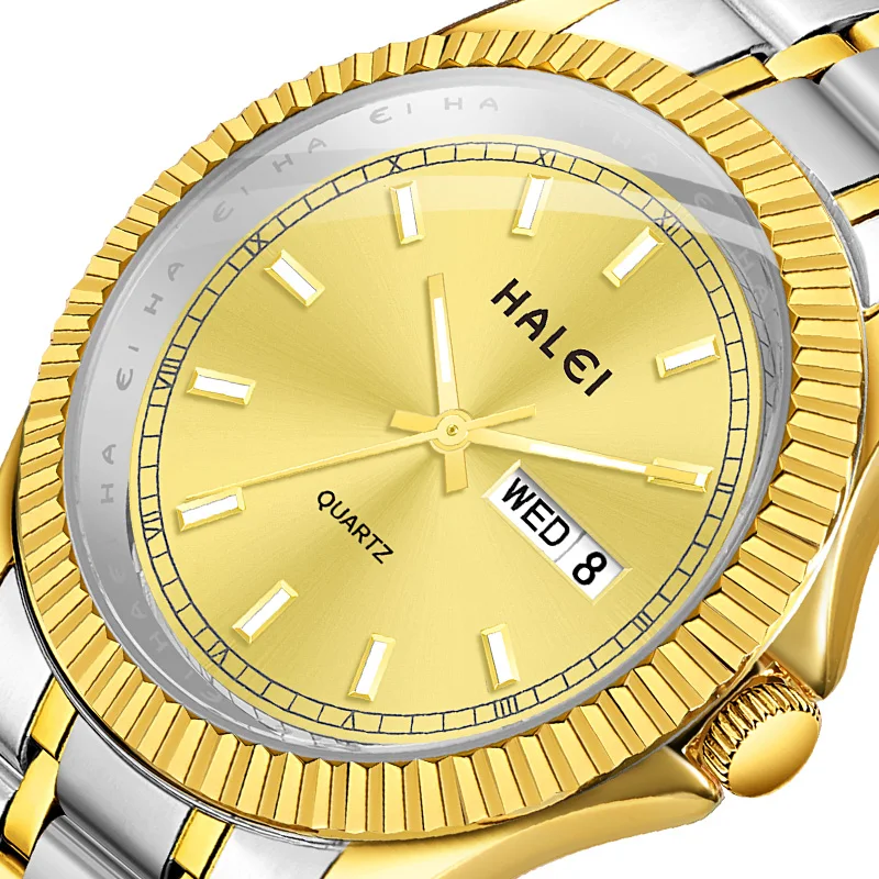 STAR RUDDER 583ML wrist watch belts,bling hip hop watches,gold quartz watch for men and women with CE&FCC&ROHS