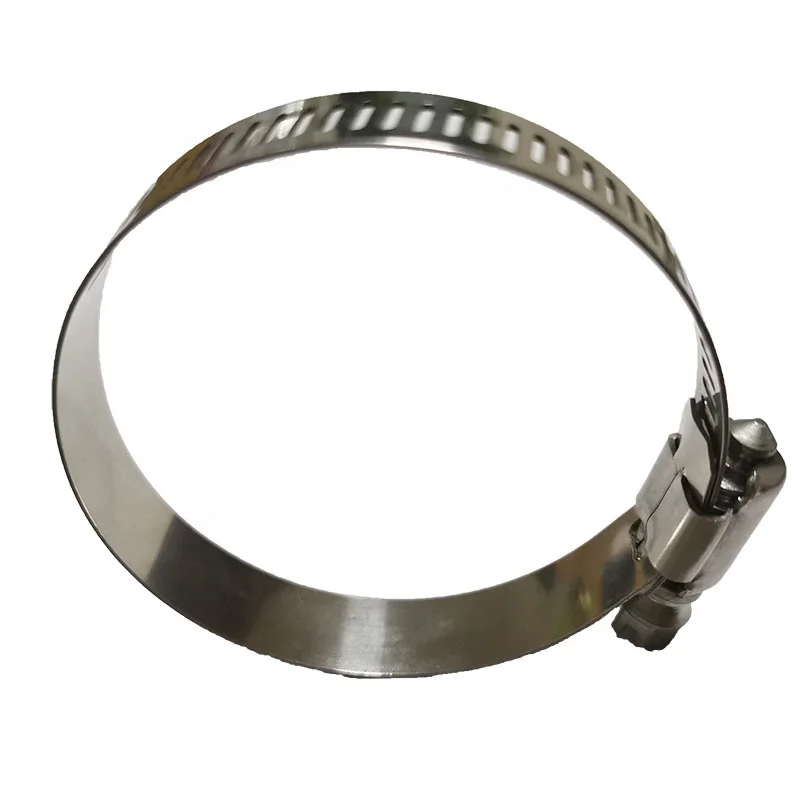 Iron Galvanization 201 304 SS American hose clamp pipe clamp