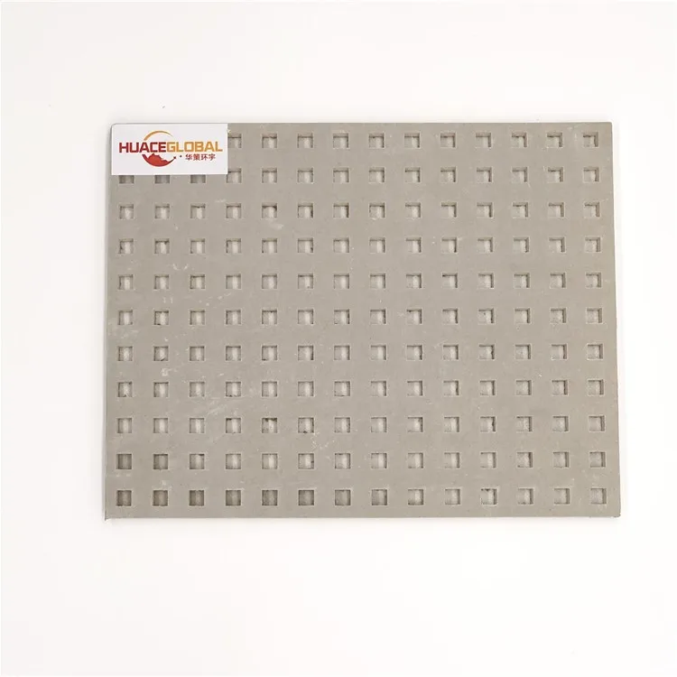 
HC010 Best Price custom perforated Acoustic wall panels gypsum board 
