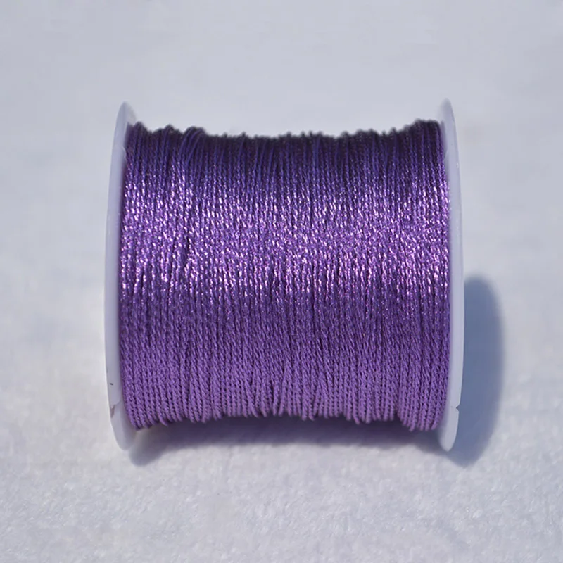Colorful Metallic yarn lurex yarn glitter thread nylon metallic sewing thread