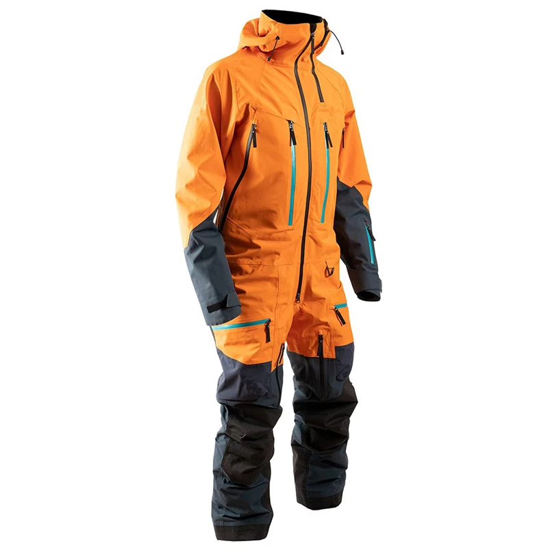 Mens Snow Windproof Waterproof Insulated Suits Snowboard Insulated Pants Ski Outfit Suit