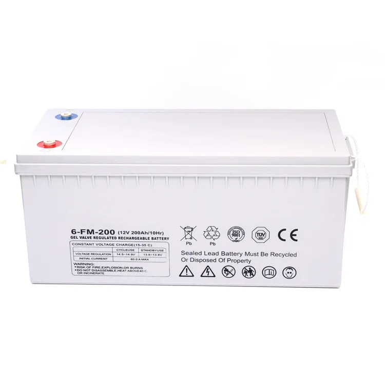 High efficiency 100ah 120ah 150ah 160ah 180ah 200ah 12v deep cycle storage solar panel battery